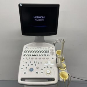 Hitachi Aloka F37 Ultrasound System with 3 Probes
