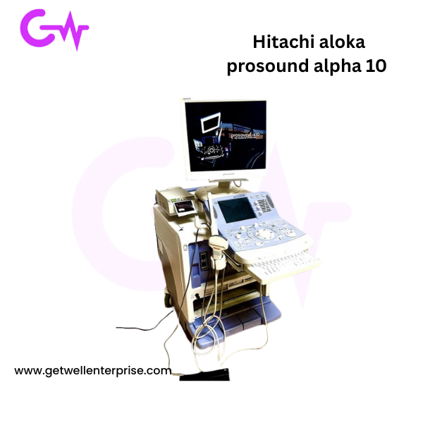 Hitachi Aloka ProSound Alpha 10 Ultrasound Machine
