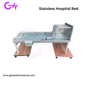 Stainless Steel Hospital Bed